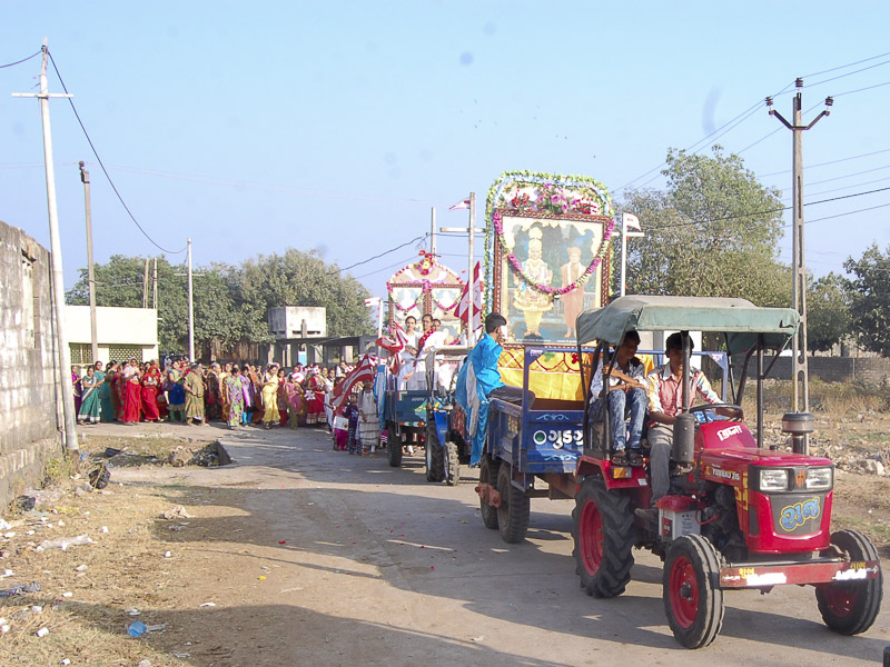 Murti-Pratishtha Mahotsav, Amblash - Gir, India