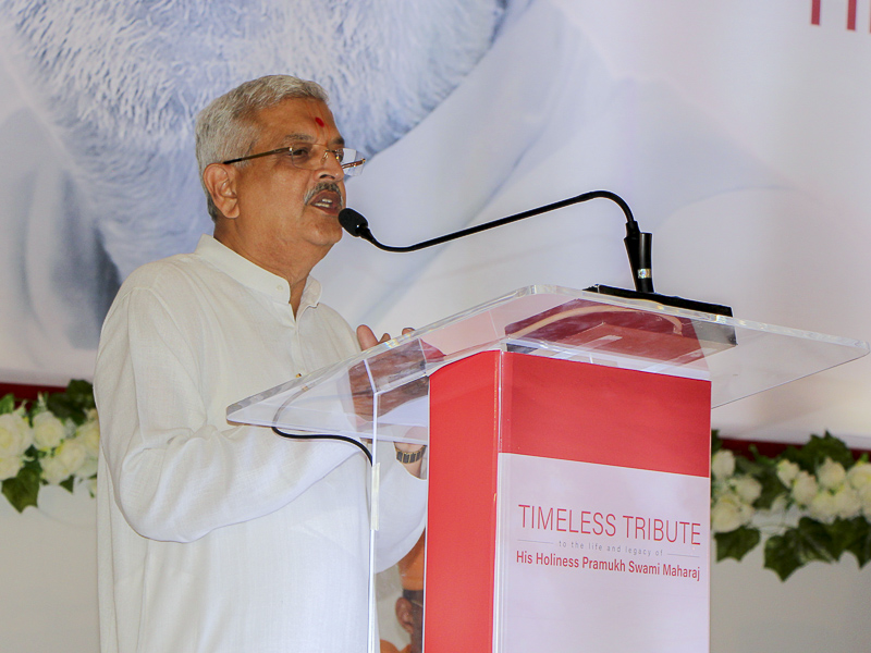 Tribute Assembly in Honor of HH Pramukh Swami Maharaj, Gaborone