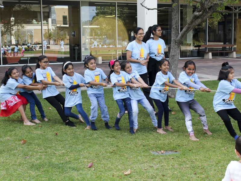 Children participate in bal-balika shibir