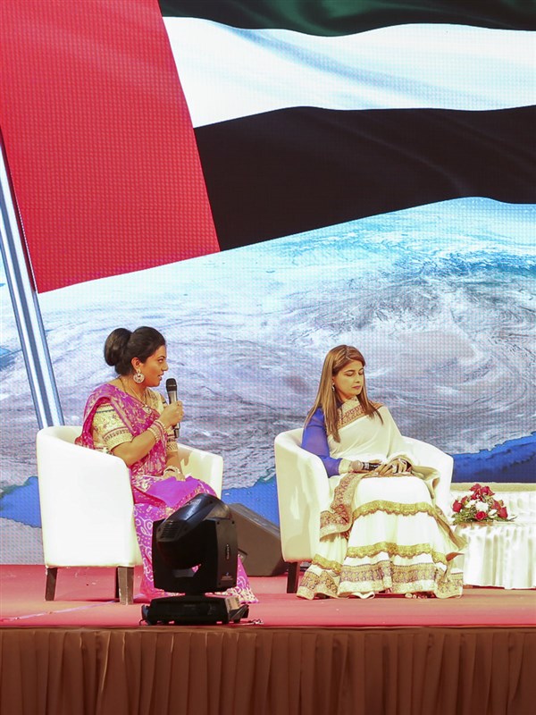 A panel discussion during the assembly