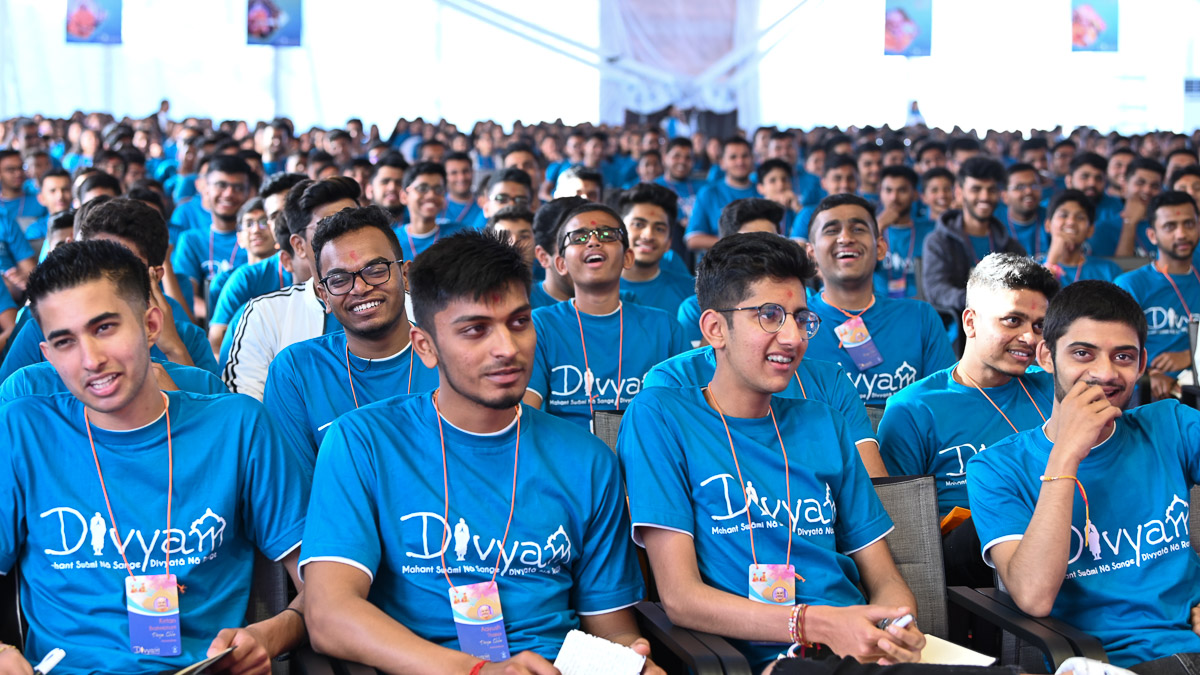Kishores during the shibir