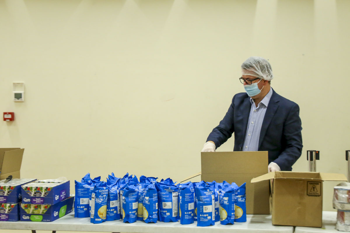 BAPS Provides Assistance During Coronavirus Pandemic, Adelaide