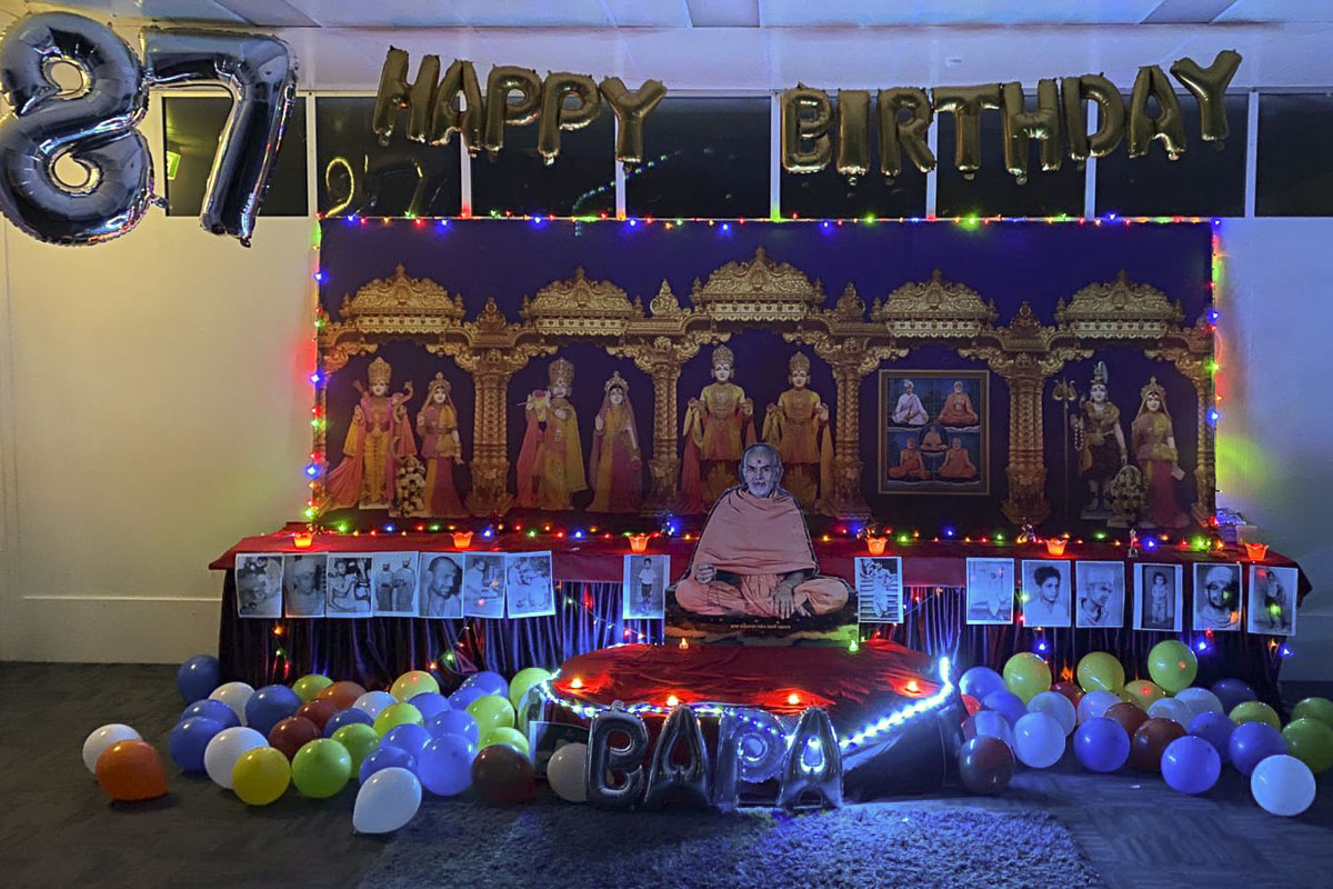 HH Mahant Swami Maharaj's 87th Birthday Celebration, Hobart