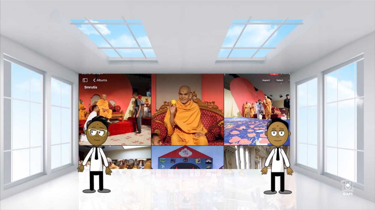 The agents remember various smrutis from Mahant Swami Maharaj's vicharan to North America in 2017