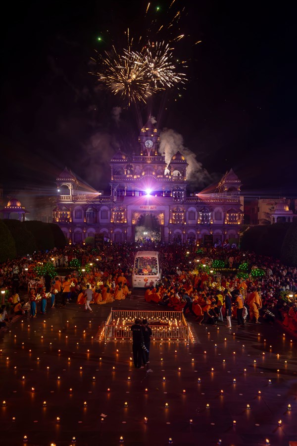 Diwali fireworks show