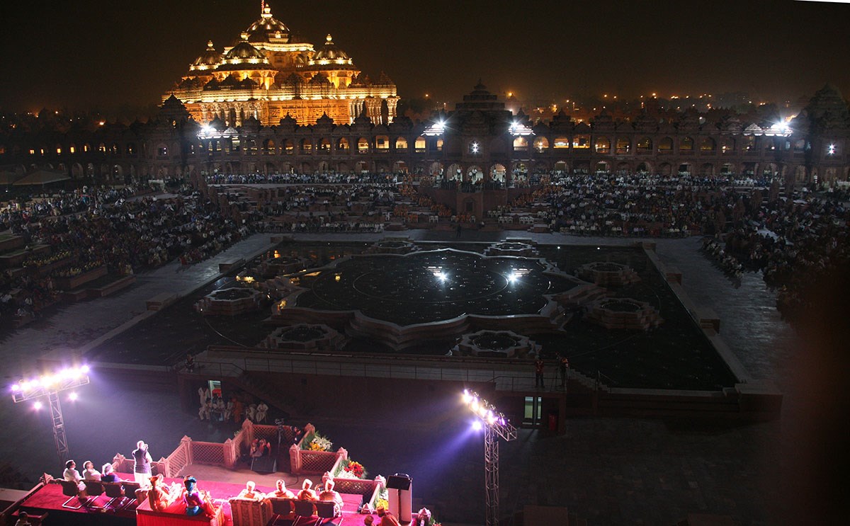Opening Ceremony of the Sahaj Anand Water Show, 7 November 2014