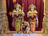 Bhagwan Shri Ram, Shri Sitaji and Shri Hanumanji