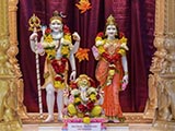 Bhagwan Shri Shankar, Shri Parvatiji and Shri Ganeshji