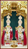 Parabrahma Bhagwan Shri Swaminarayan and Aksharbrahma Shri Gunatitanand Swami