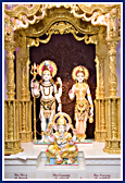 Bhagwan Shri Shankar, Shri Parvatiji and Shri Ganeshji